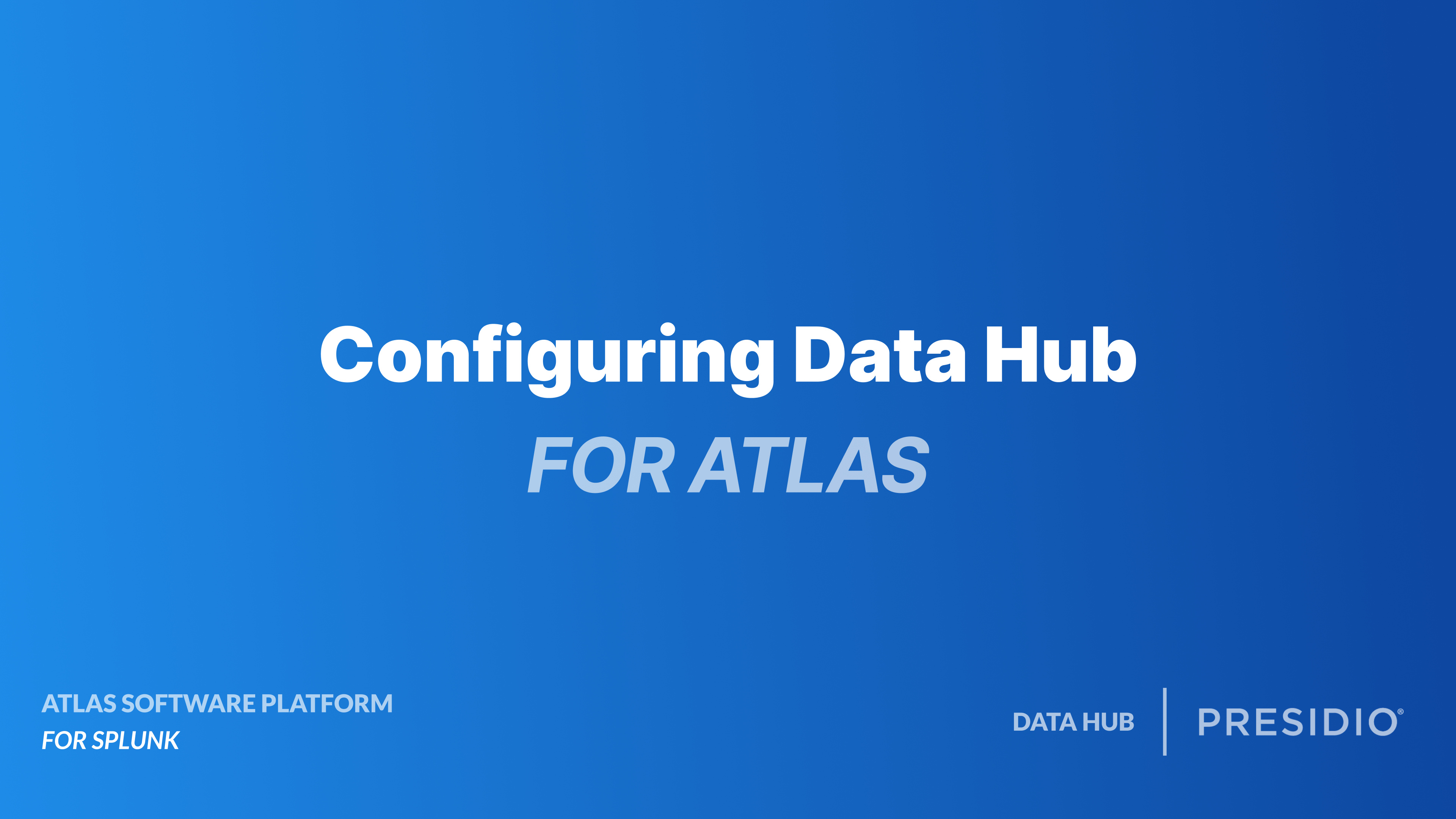 Configure Data Hub video thumbnail